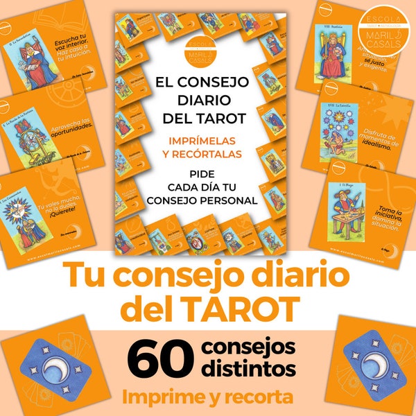 60 consejos del Tarot – Cartas para imprimir y recortar