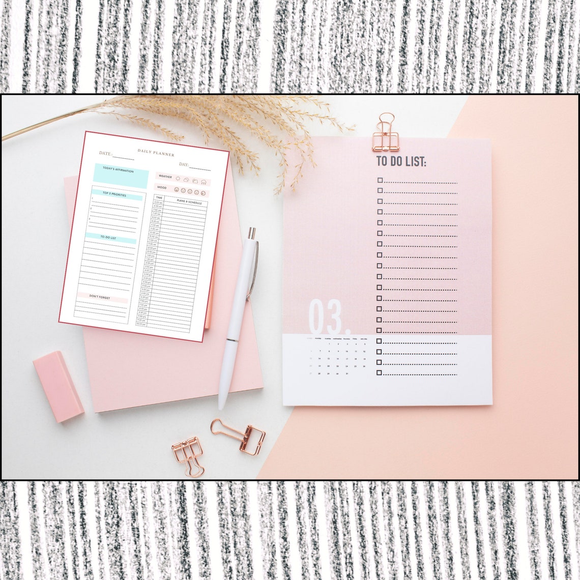 Printable Daily Planner A4 Size Beautifully Designed Download and Print ...