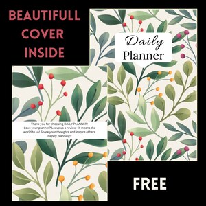 Printable Daily Planner A4 Size Beautifully Designed Download and Print ...