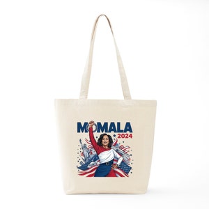 CafePress Oma Natural Canvas Tote Bag - Reusable Shopping Bag With Fun Prints, 2 Sizes - View #3