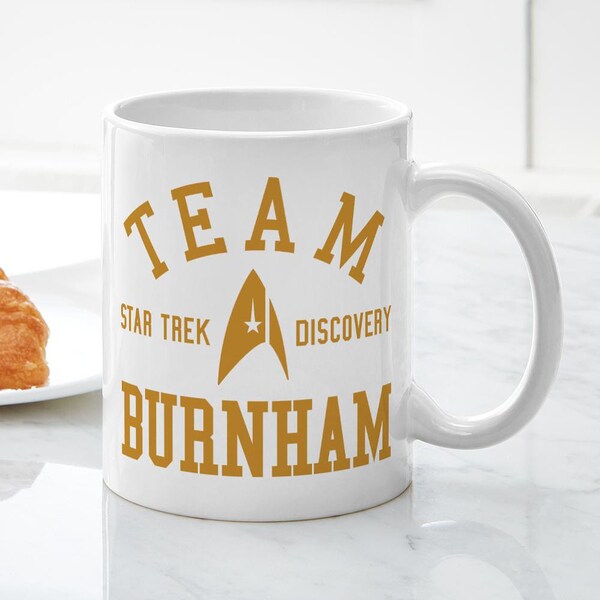 CafePress Star Trek Team Burnham Mugs Ceramic Coffee Mug, Tea Cup 11 oz