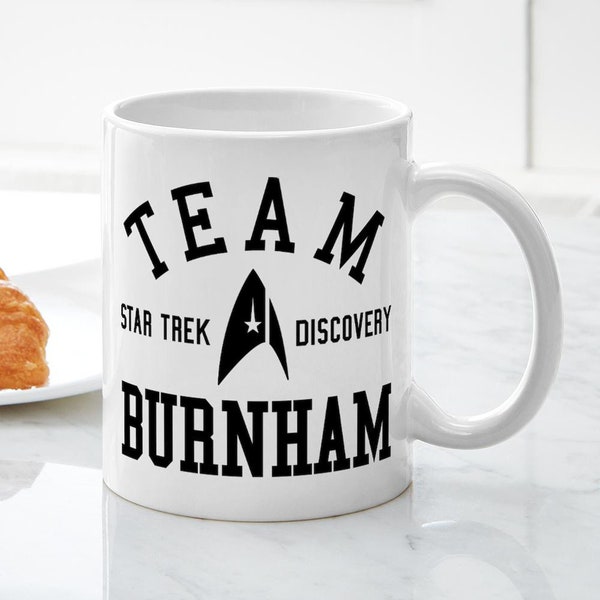 CafePress Star Trek Team Burnham Mugs Ceramic Coffee Mug, Tea Cup 11 oz