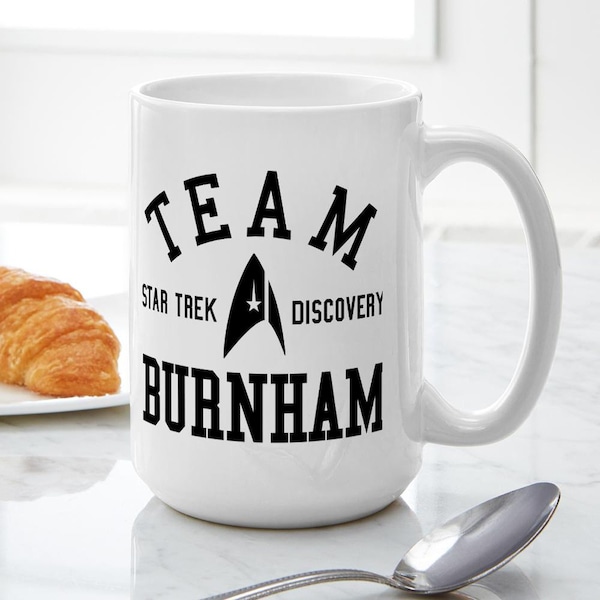 CafePress Star Trek Team Burnham Ceramic Coffee Mug, Tea Cup 15 oz