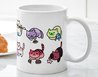 CafePress Neko Atsume: Steven Universe V1 Ceramic Coffee Mug, Tea Cup 11 oz