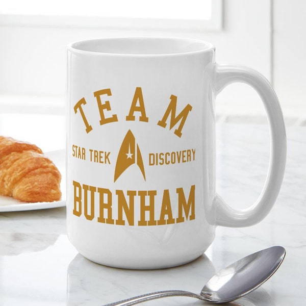 CafePress Star Trek Team Burnham Ceramic Coffee Mug, Tea Cup 15 oz