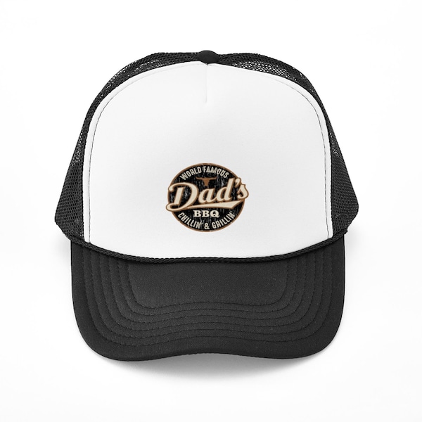 CafePress Dads BBQ Vintage Cute Trucker Hat