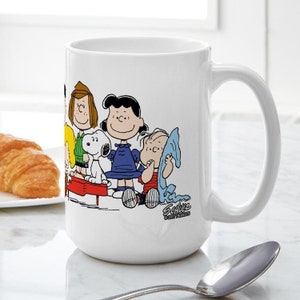 CafePress Peanuts Gang Music Mugs Ceramic Coffee Mug, Tea Cup 15 oz