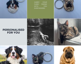 Personalised Pet Keychain