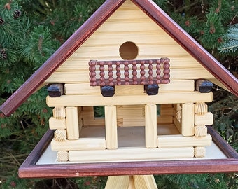 Vogelfutterhaus ohne Ständer