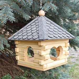 hanging bird feeder