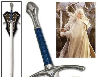 Glamdring Schwert Replik, Schwert von Gandalf, Weihnachten, Herr der Ringe, bestes Geburtstagsgeschenk, Schwert der Saison