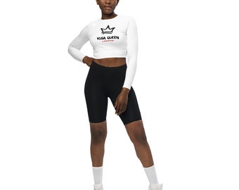 Yoga Queen Crop Top langarm