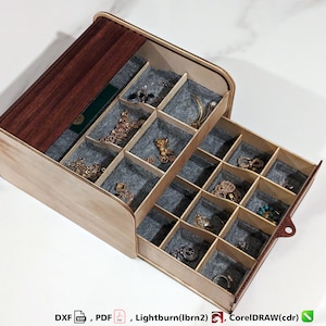 Tambour Jewelry Box File