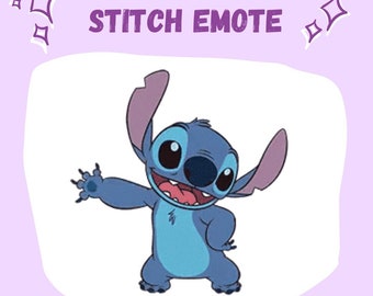 Expérience animée d'ondulations 626/stitch emote twitch