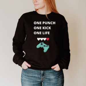 Unisex Heavy Blend™ Crewneck Sweatshirt One Punch One Kick One ...