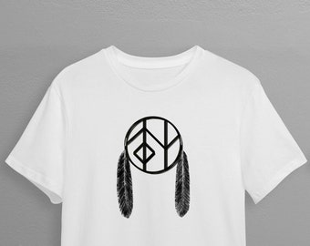 Norse Viking Huginn Muninn T-Shirt | Unisex White Tee for Fans of Norse Mythology