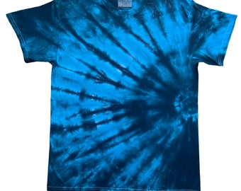 Horizontal Multicolour Stripe Tie Dye T-shirt, Adult, Youth, XS, S