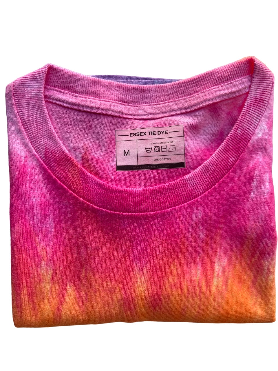 Horizontal Multicolour Stripe Tie Dye T-shirt, Adult, Youth