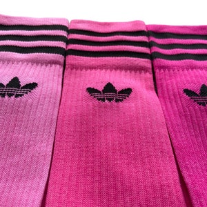 Pink Adidas Etsy UK