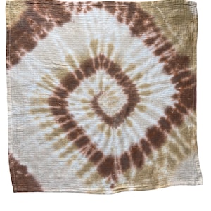 Earth Tie Dye Baby-Musselin, Baby, Unisex, Einheitsgröße, Geschenk, 100% Baumwolle