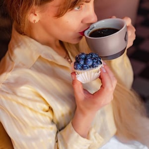 Handmade soap cupcake