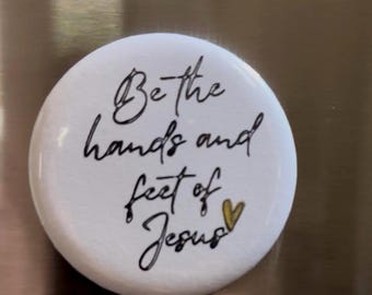 Imán redondo de 2,25" con botón / Diseño personalizado / Cumpleaños / Boda / Graduación / Recuerdos de fiesta