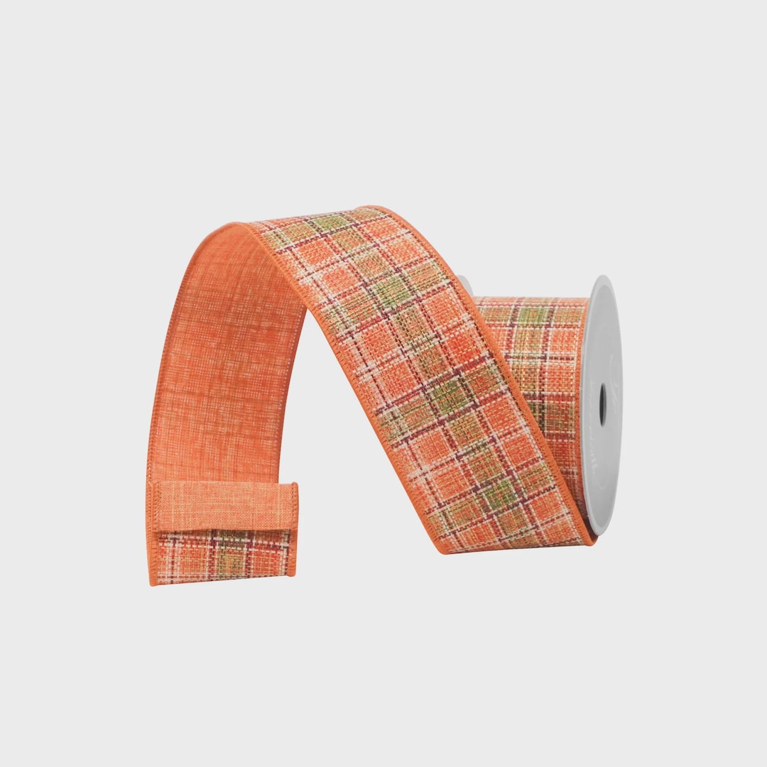 Farrisilk Autumn Tweed Ribbon – 2.5