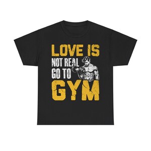 Unisex Heavy Cotton Tee, Gildan 5000, Gym, Fitness, Sport