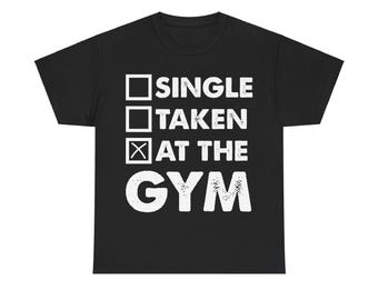 T-shirt unisex in cotone pesante, Gildan 5000, palestra, fitness, sport