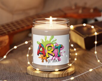 Art Studio Scented Soy Candle, 9oz