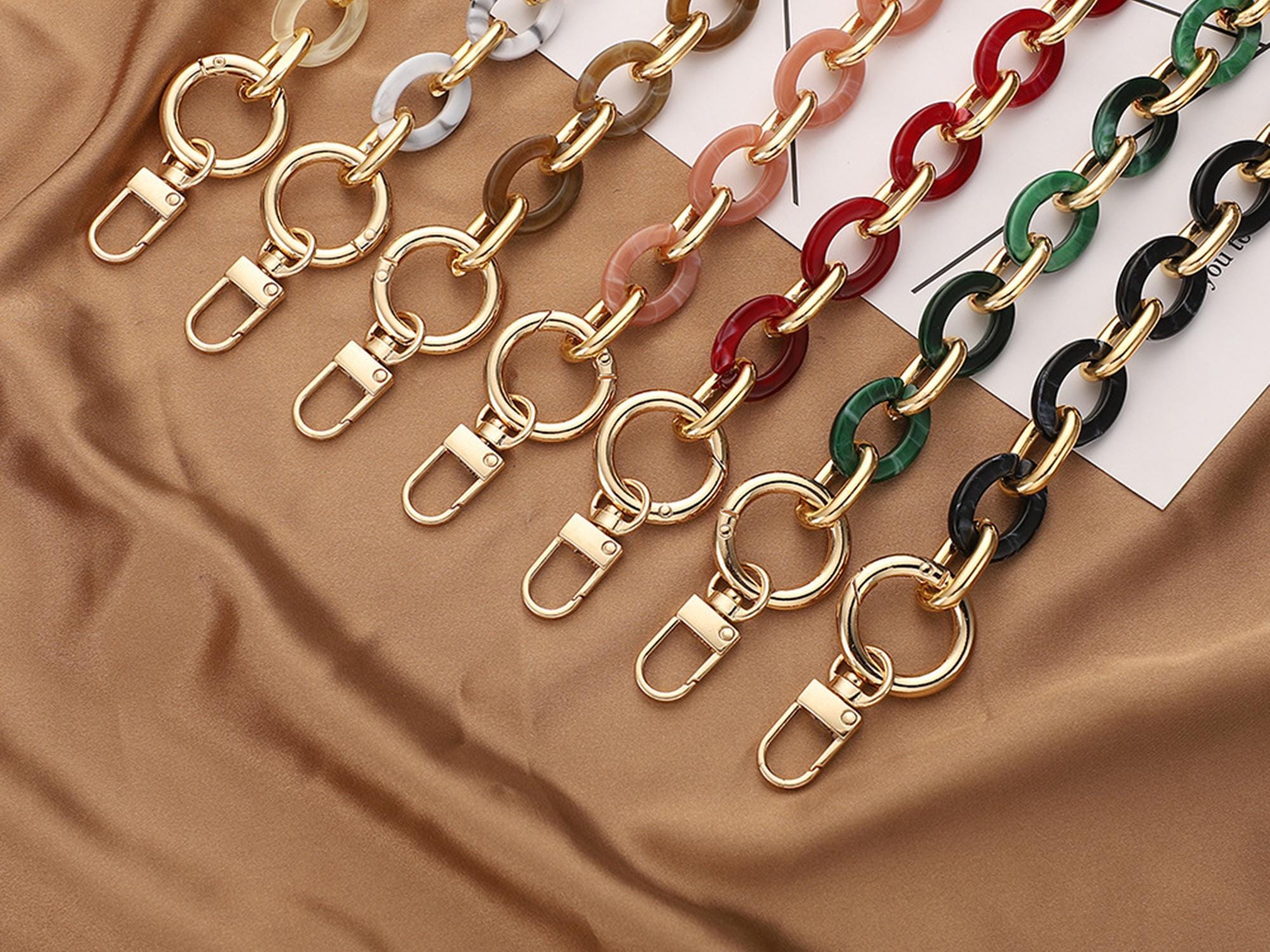 【☺︎】 Snake Chain Purse Strap - Etsy Australia