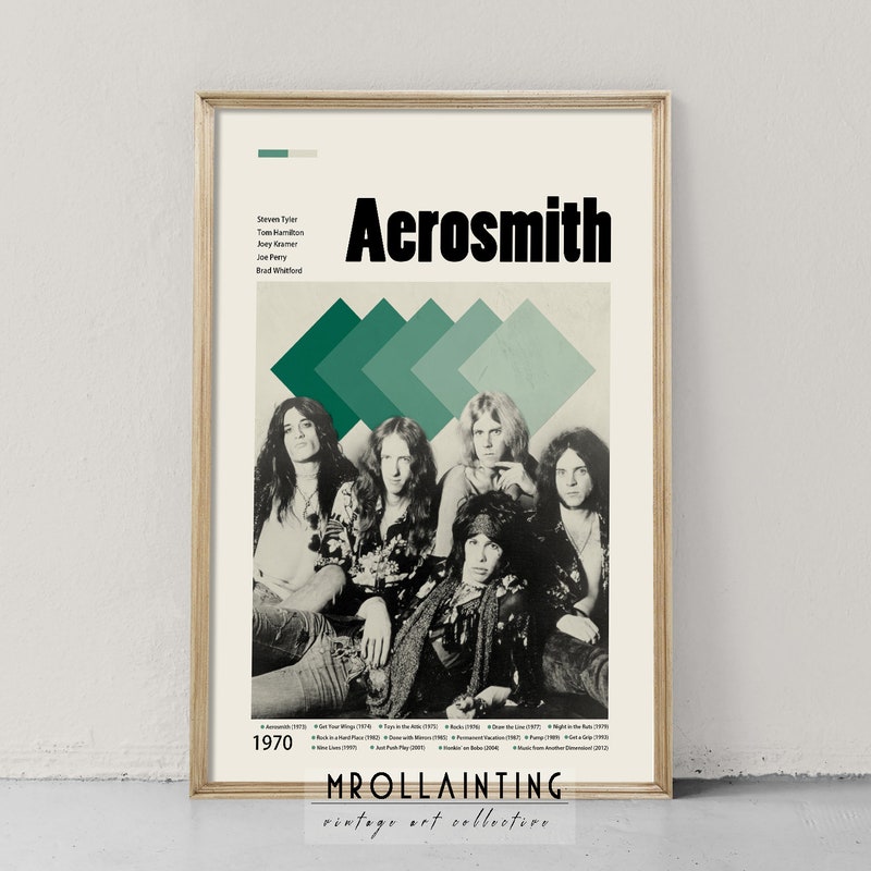 Aerosmith Poster - Etsy
