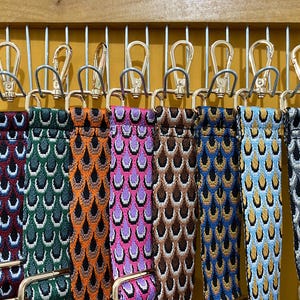 Bestickte Taschengurte, Crossbody Taschengurte, Gitarrengurt für Geldbörse, Austauschbare verstellbare Handtaschengurte, Pfau Kunstgurte, Taschengurte