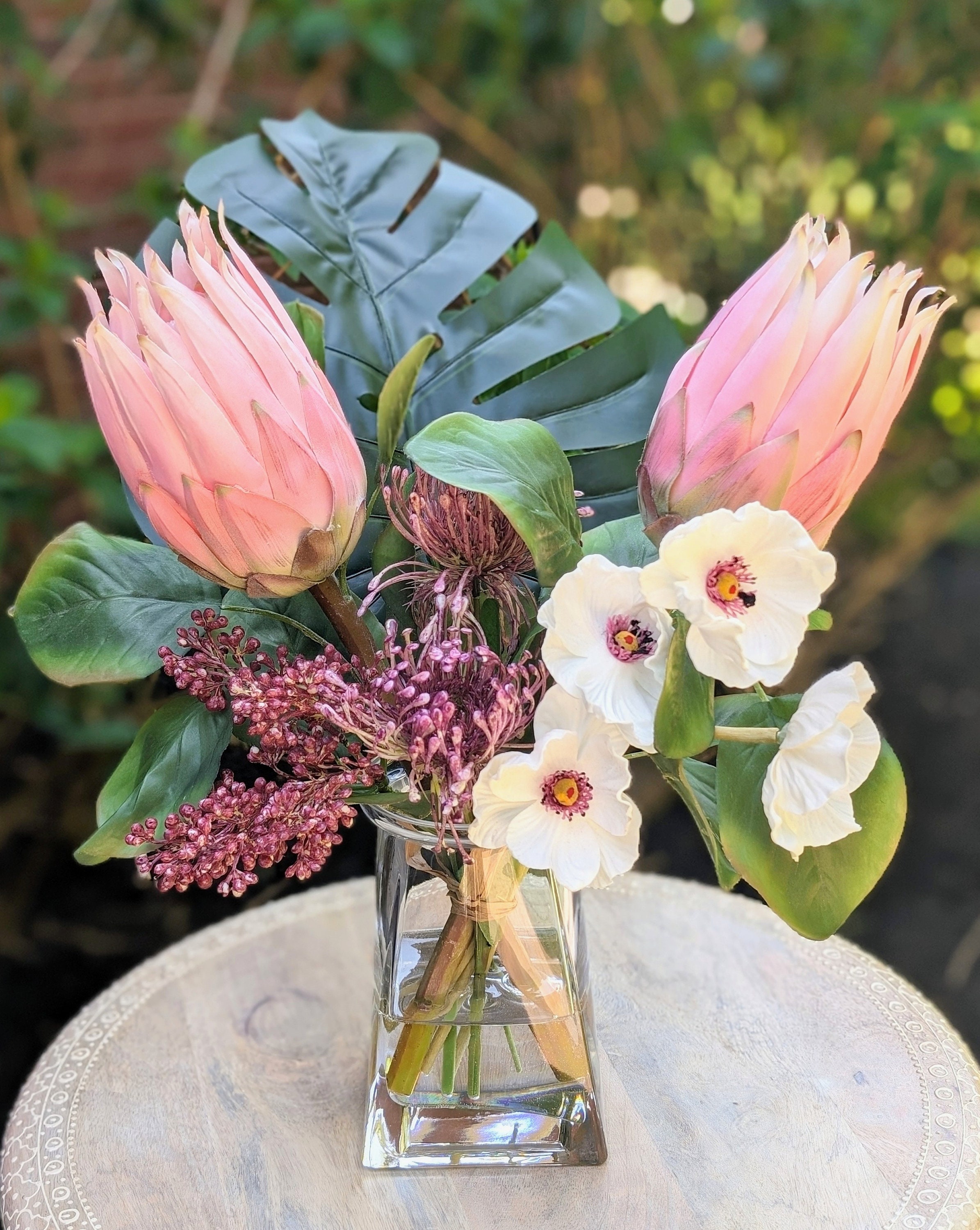 Faux Protea Native Mix Vase main image 1