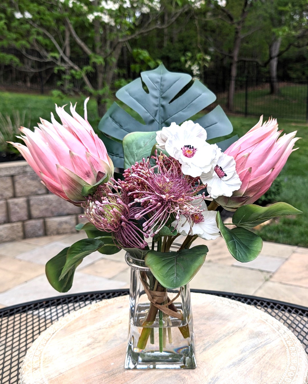 Faux Protea Native Mix Vase main image 0