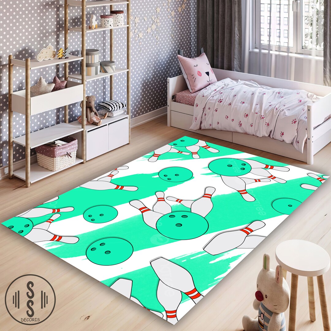 BİLLARDS RUG, Aesthetic Rug for Bedroom, Billiards Fan Club Decor, Game ...