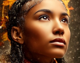 Impresión de arte de Saint Kateri - (Descarga digital)