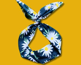 Marine Daisies Wire Haarband: Vielseitiger Haarschmuck