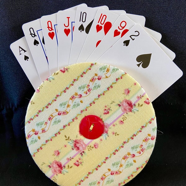 Fabric Playing Card Holder Patterns Etsy