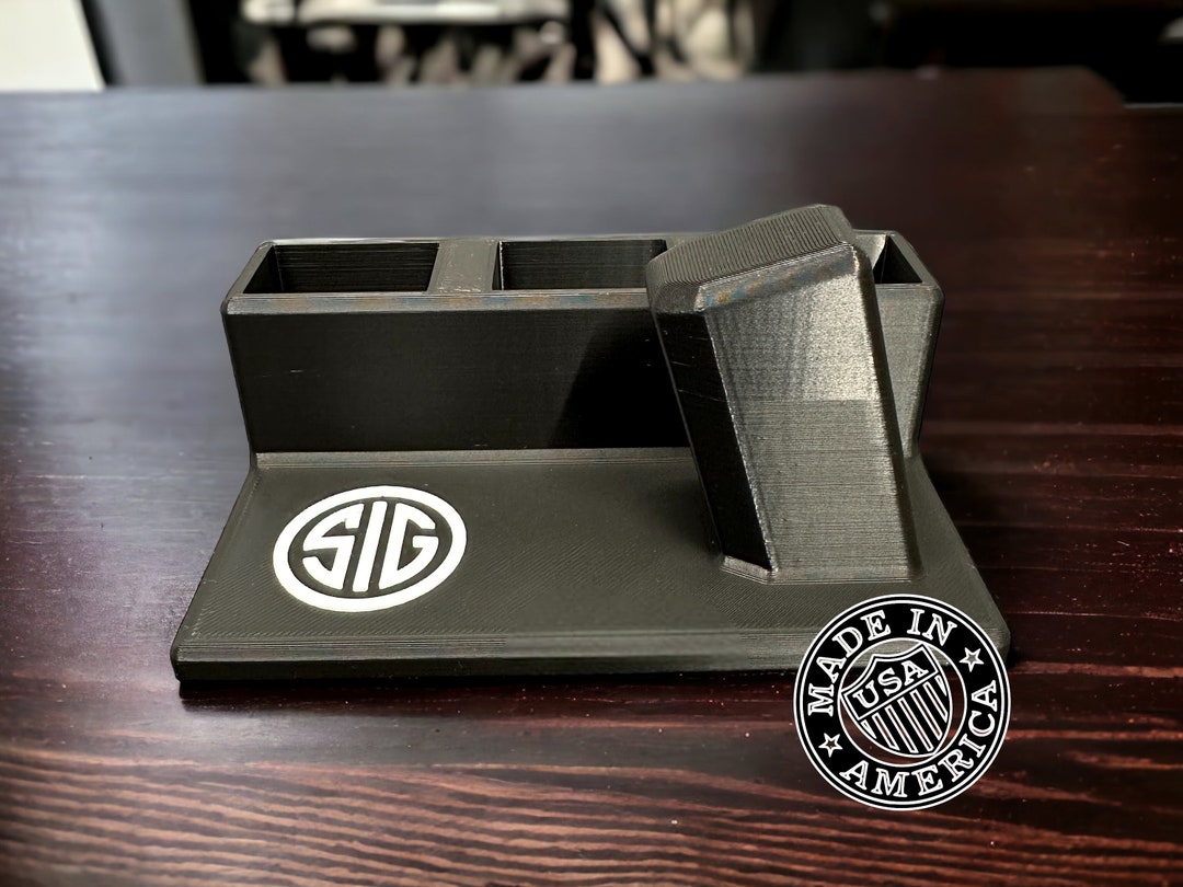 Sig Sauer P226 Display Stand Organizer With 3 Magazine Holders Etsy
