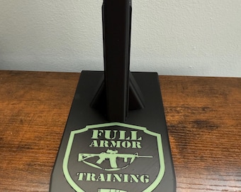 Expositor de escritorio para AR-15: soporte personalizado para mantenimiento de rifles