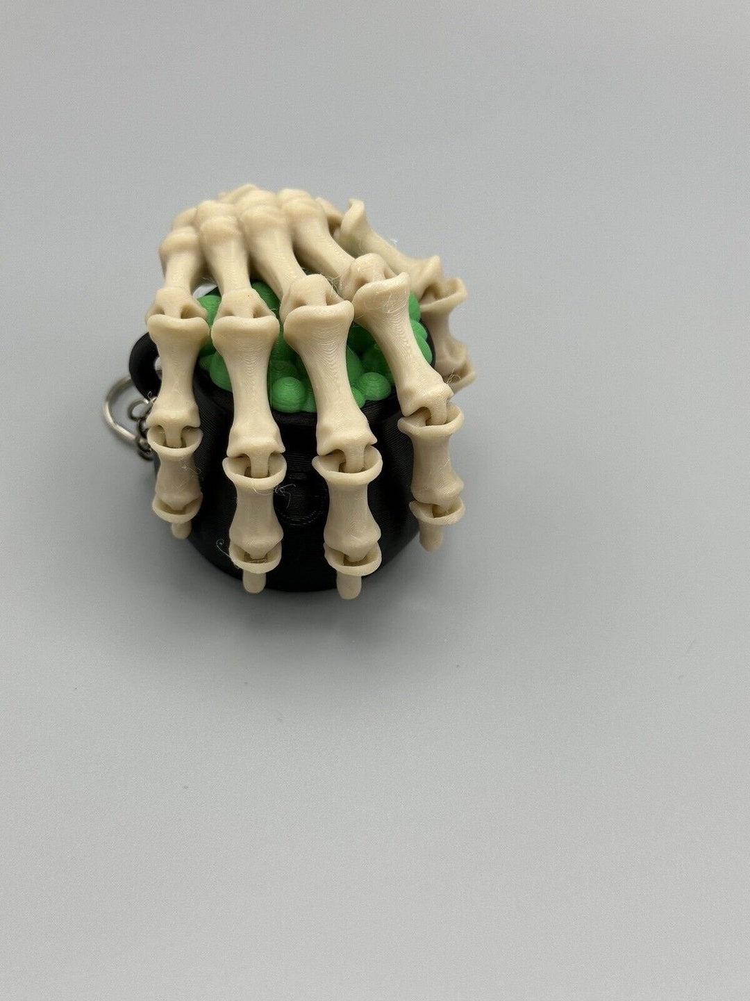 Skeleton Hand Key Chain Flexi Skeleton Hand Keychain or Pencil Topper - Etsy