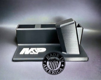 Expositor seguro con soporte para pistola de doble pila M&P de 9 mm