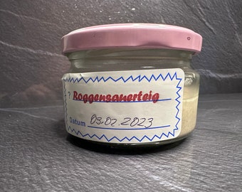 Sauerteig Anstellgut aus Roggenmehl 1050