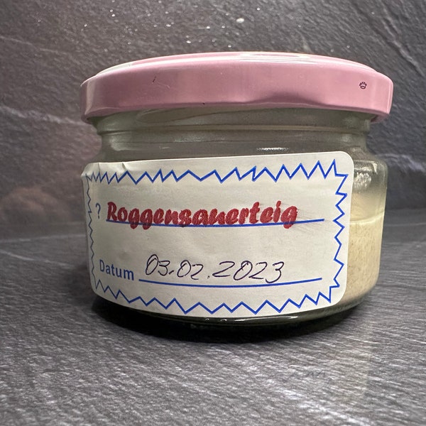 Sauerteig Anstellgut aus Roggenmehl 1050