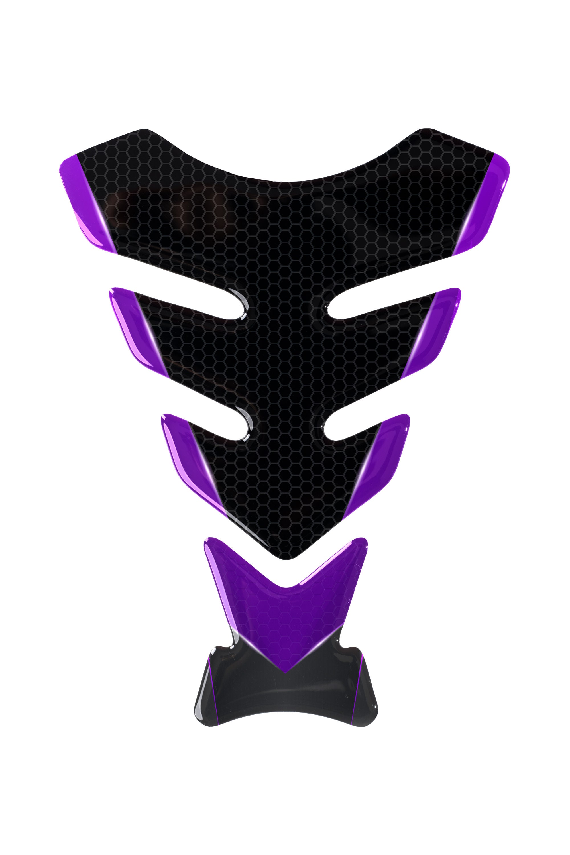 Design Carbon Purple, Paraserbatoio Universale, Proteggi Serbatoio Moto, Paraserbatoio in Resina, Adesivi Proteggi Serbatoio in Resina - Italia