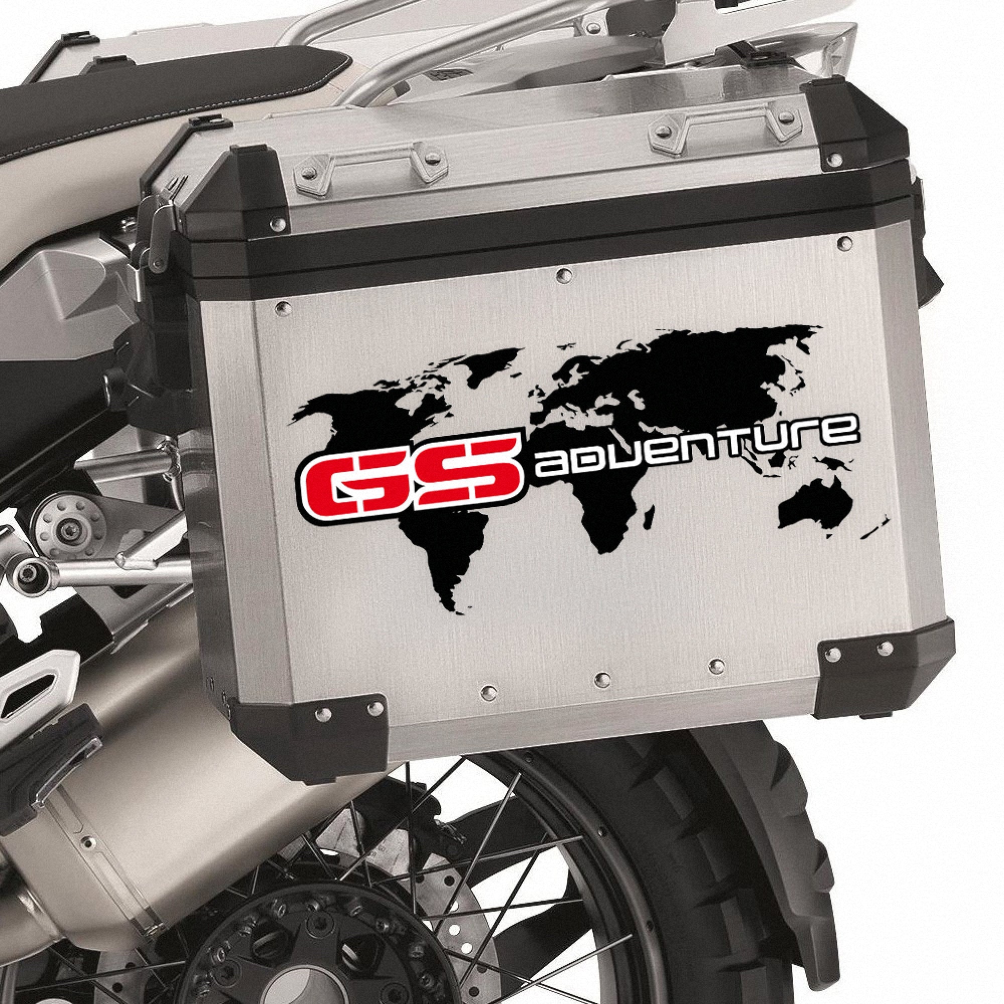 Top Case Noir Pour BMW R1200 GS Adventure – Autocollants De Carénage R1200GS, Déco Moto Personnalisée