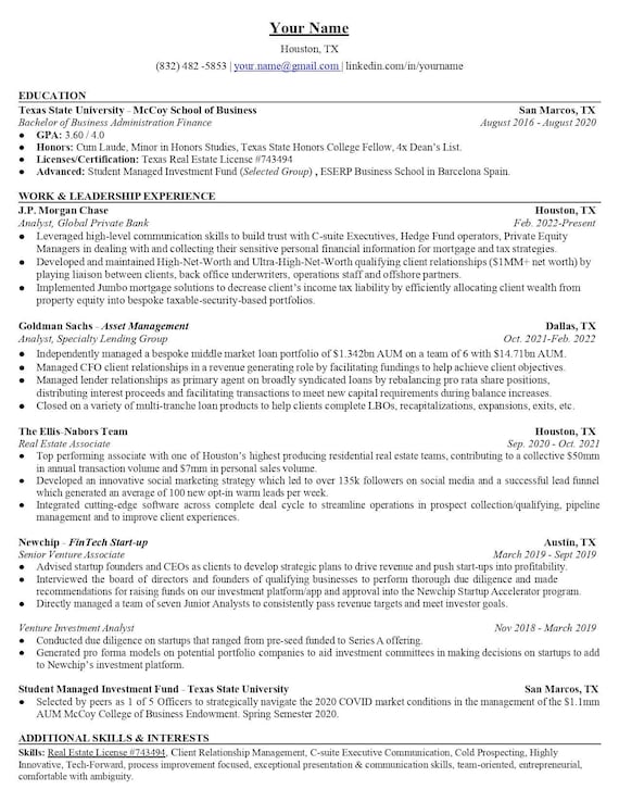 Recruiter-Approved Professional ATS Resume Template 2026 | Instant Download