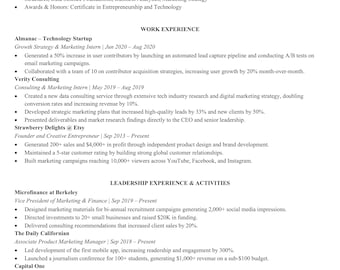 Modello di curriculum ATS professionale approvato dal reclutatore 2026 / Download immediato