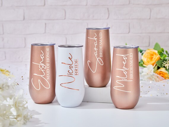 Champagne Tumbler Personalized Wine Tumbler Insulated Tumbler 
